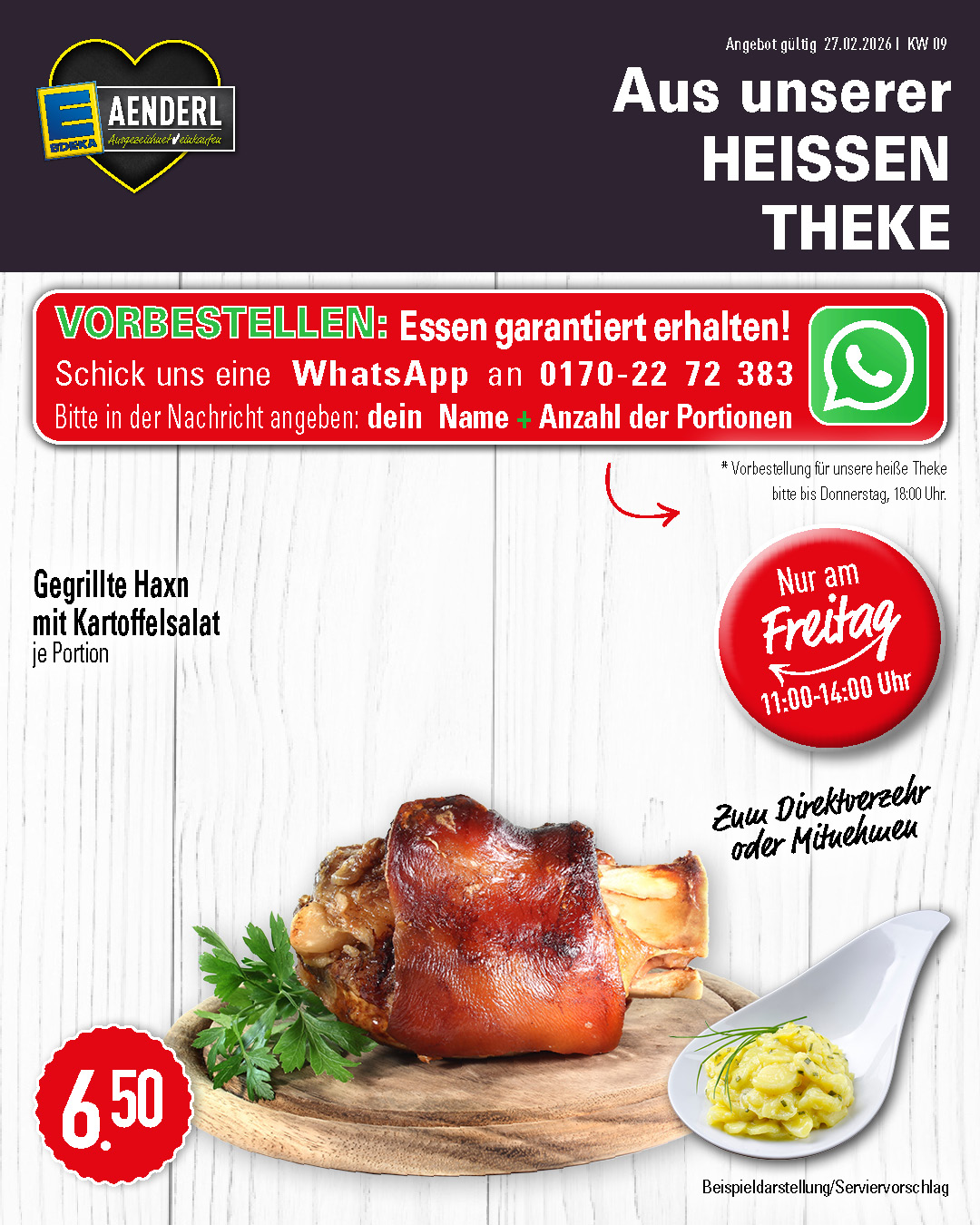 Aenderl HeisseTheke kw26 09